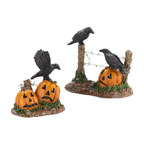 Product Cover Department 56 Accessories for Villages Halloween Ravens, 1.77 inch (4030786)