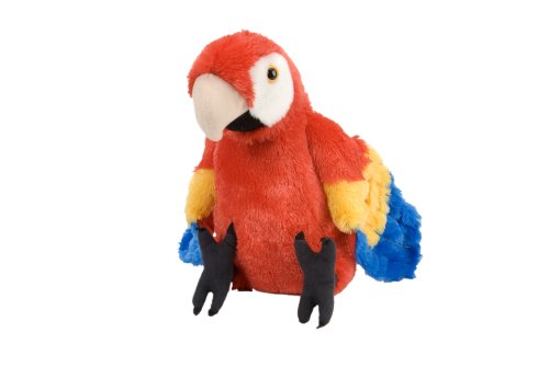 Product Cover Wild Republic Scarlet Macaw Plush, Stuffed Animal, Plush Toy, Gifts for Kids, Cuddlekins 12 Inches