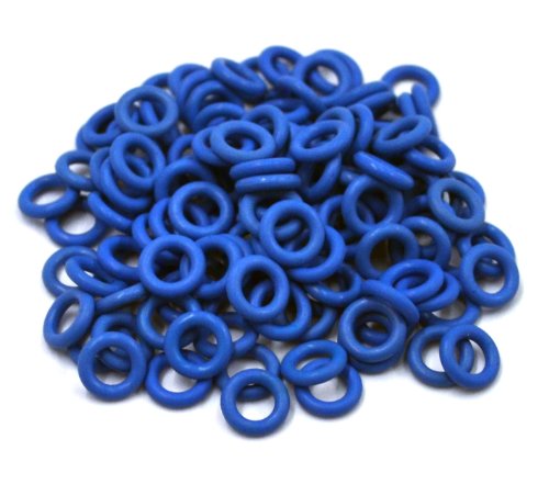 Product Cover Cherry MX Rubber O-Ring Switch Dampeners Blue 40A-R - 0.4mm Reduction (125pcs)
