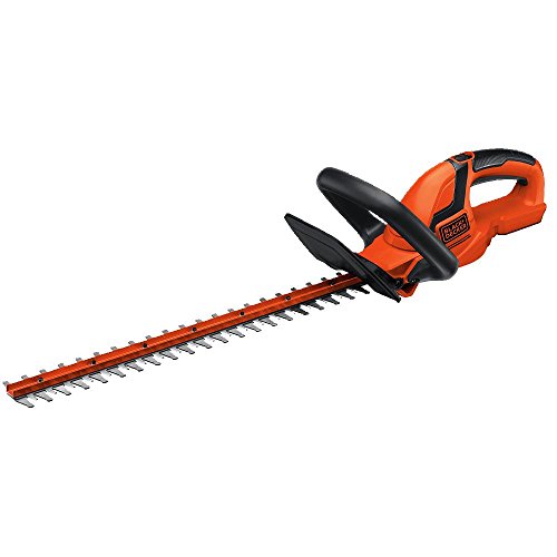 Product Cover BLACK+DECKER 20V MAX Cordless Hedge Trimmer, 22-Inch, Tool Only (LHT2220B)