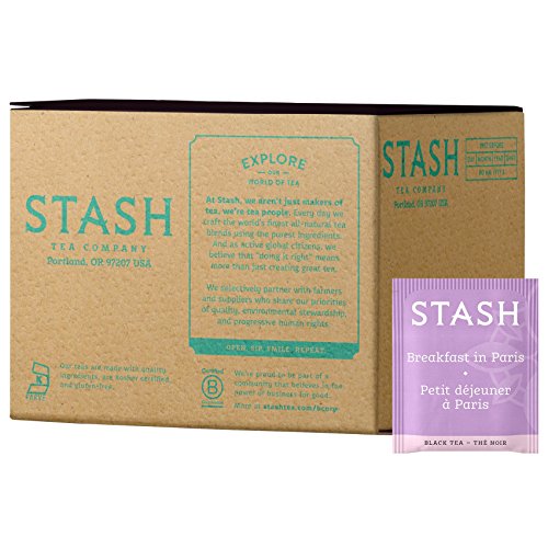 Product Cover Stash Tea Breakfast in Paris Black Tea Bags, 100-Count