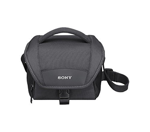 Product Cover Sony LCSU11 Soft Compact Carrying Case for Cyber-Shot Cameras (Black)