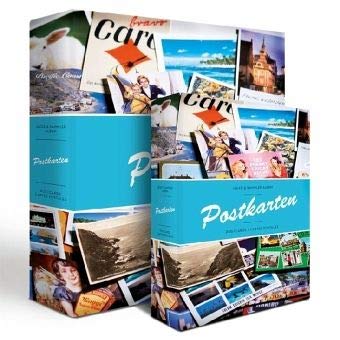 Product Cover Lighthouse postcard album with 50 clear pocket sheets for up to 200 postcards
