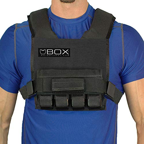 Product Cover 20 Lb. BOX Super Short -Weight Vest (Black)