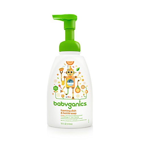 Product Cover BabyGanics - Foaming Dish & Bottle Soap The Dish Dazzler Citrus - 16 oz.