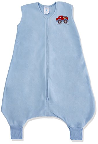 Product Cover Halo Big Kids Sleepsack Micro Fleece Wearable Blanket, 2-3T (Blue)
