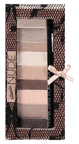 Product Cover Physicians Formula Shimmer Strips Custom Eye Enhancing Shadow & Liner, Nude Collection, Classic Nude Eyes, 0.26 Ounce