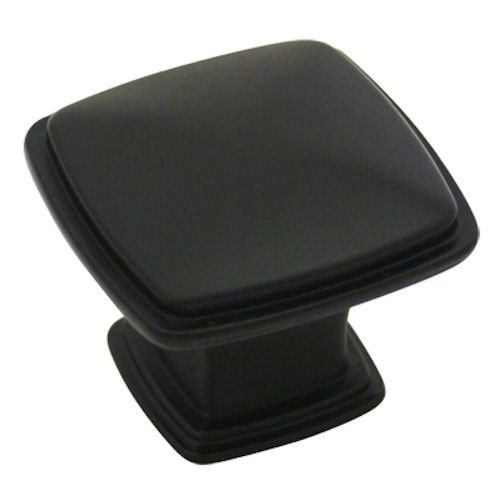 Product Cover 25 Pack - Cosmas 4391FB Flat Black Modern Cabinet Hardware Knob - 1-1/4