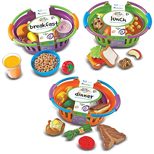 Product Cover Learning Resources New Sprouts Bundle of Breakfast, Lunch and Dinner, 3 Sets, Ages 2+
