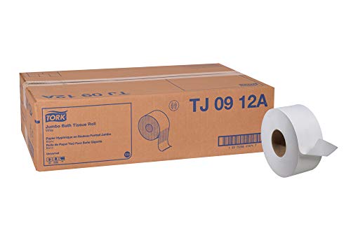 Product Cover Tork Universal TJ0912A Jumbo Bath Tissue Roll, 1-Ply, 8.8