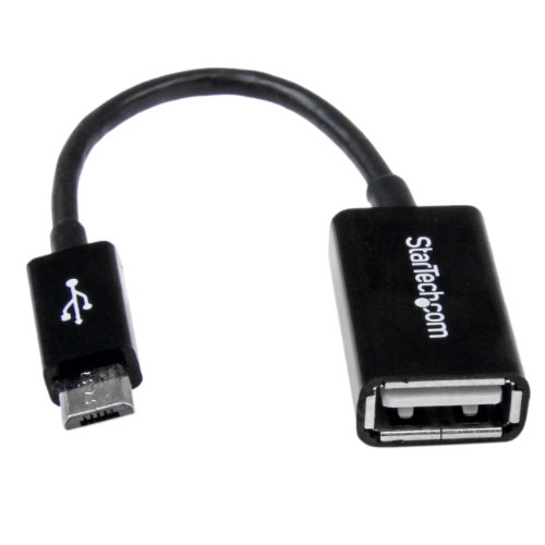 Product Cover StarTech.com 5in Micro USB to USB OTG Host Adapter - Micro USB Male to USB A Female On-The-GO Host Cable Adapter