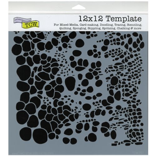 Product Cover CRAFTERS WORKSHOP TCW-357 Template, 12 by 12-Inch, Cell Theory