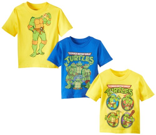 Product Cover Teenage Mutant Ninja Turtles Boys' 3 Pack T-Shirt by Nickelodeon