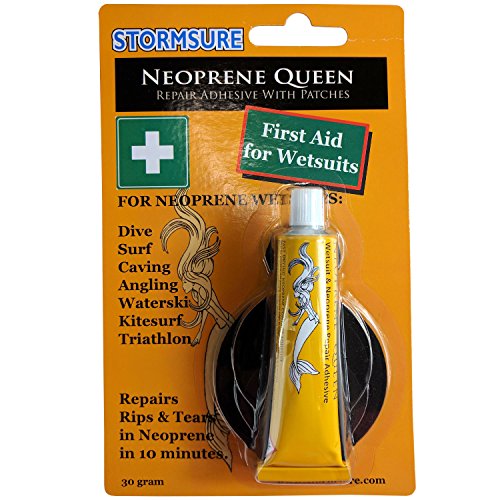 Product Cover Stormsure Neoprene Queen Glue Quick fix 1st aid for Wetsuits - Glue + Neoprene Patches