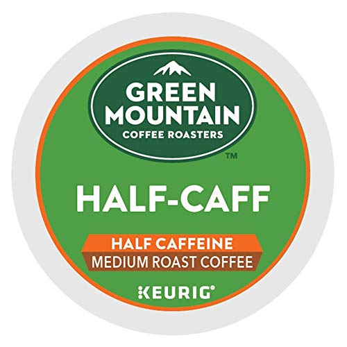 Product Cover Green Mountain Coffee Roasters Half-Caff single serve K-Cup pods for Keurig brewers, 96 Count
