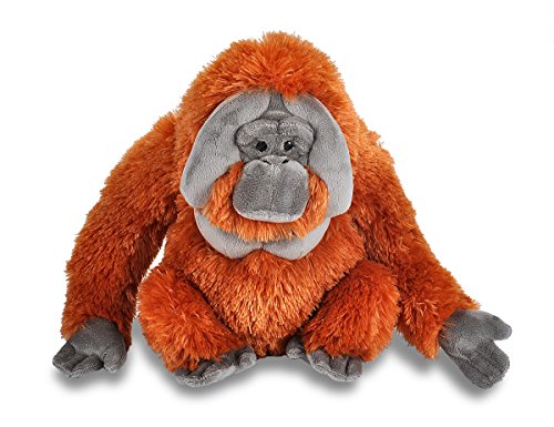 Product Cover Wild Republic Orangutan Plush, Stuffed Animal, Plush Toy, Gifts for Kids, Cuddlekins 12 Inches