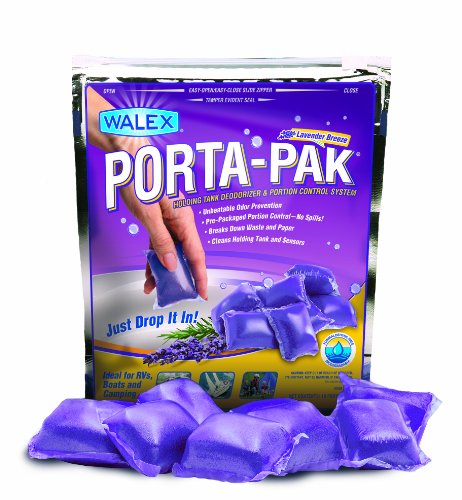 Product Cover Walex PPRVLAV Porta-Pak Holding Tank Deodorizer - Lavender, 10 Pack