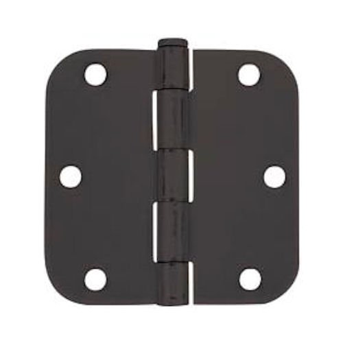 Product Cover Cosmas Flat Black Door Hinge 3.5
