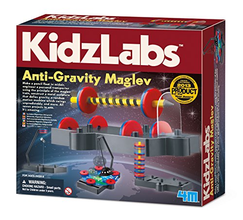 Product Cover 4M KidzLabs Anti Gravity Magnetic Levitation Science Kit - MagLev Physics STEM Toys Educational Gift for Kids & Teens, Girls & Boys
