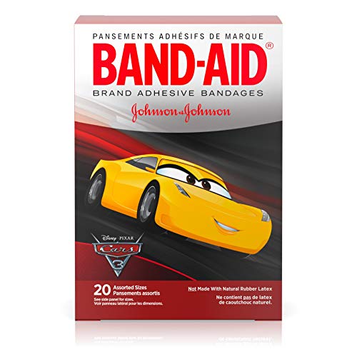 Product Cover Johnson & Johnson Band Aids 20-Count - Cars