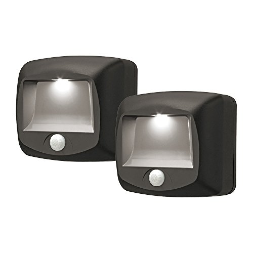 Product Cover Mr. Beams MB522 Wireless Battery-Operated Indoor/Outdoor Motion-Sensing LED Step/Stair Light, 2-Pack, Brown