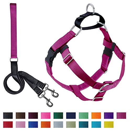 Product Cover 2 Hounds Design Freedom No-Pull Dog Harness with Leash | X-Small - XX-Large Adjustable Pet Harness for Small and Large Breeds | Made in USA (1