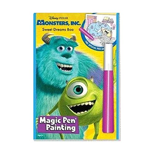 Product Cover Lee Publications DISNEY MONSTER INC MAGIC PEN PAINTING BOOK