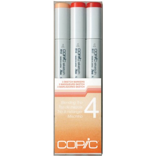 Product Cover Copic Marker Sketch Blending Trio Markers, SBT 4, 3-Pack