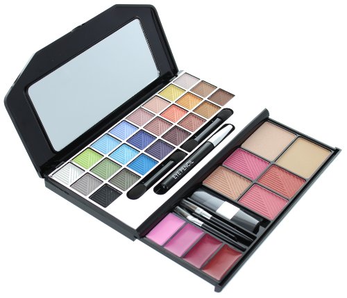 Product Cover ETA 34 Runway Colors Complete Makeover Kit With Brushes Eye Pencil And Mirror 2.4 oz
