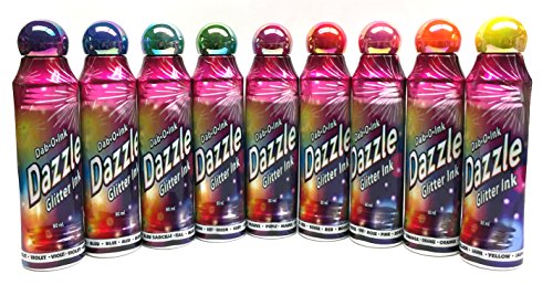 Product Cover Dazzle Glitter Bingo Dauber Ink 6-Pack - Mixed Colors