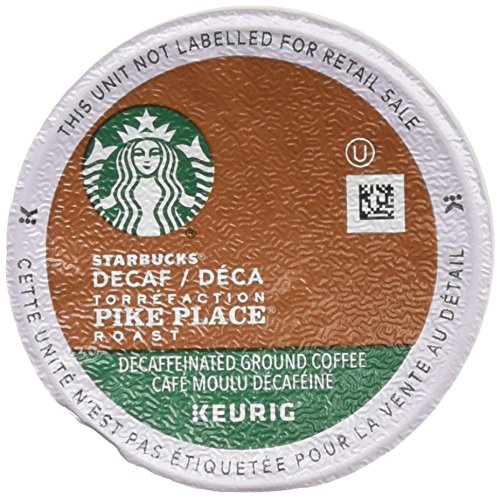 Product Cover Starbucks Decaf Pike Place Roast, K-Cup for Keurig Brewers, 24 Count