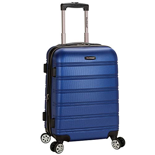 Product Cover Rockland Plastic Blue Carry-On (F145-BLUE)