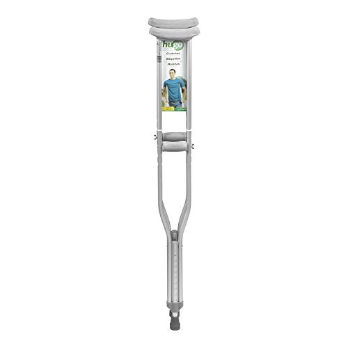 Product Cover Hugo Mobility 721-780 Hugo Lightweight Adjustable Aluminum Crutches, Tall Adult