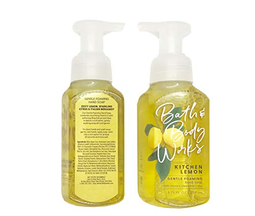 Product Cover Bath and Body Works Gentle Foaming Hand Soap, Kitchen Lemon 8.75 Ounce  (2-Pack)