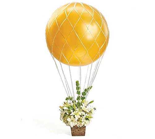 Product Cover Hot Air Balloon Arrangement Net 3' Large Party Bouquet Centerpiece