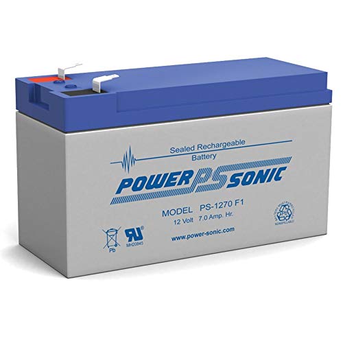 Product Cover Powersonic 12V 7Ah Battery Replacement for Verizon Fios Systems 12 Volt 7 Amp