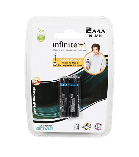Product Cover Envie InfinitePlus-1100AAA Rechargeable Battery (Black)