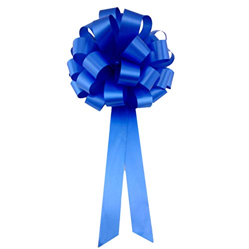 Product Cover Royal Blue Pull Bows with Tails - 8