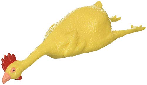 Product Cover Rhode Island Novelty 8 Inch Rubber Stretch Chicken, 1 per Order