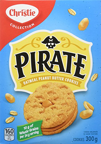 Product Cover Pirate Oatmeal Peanut Butter Cookies - 350g