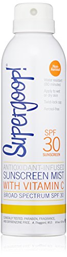 Product Cover Supergoop! Antioxidant-Infused Sunscreen Mist with Vitamin C SPF 30, 6 Fl Oz