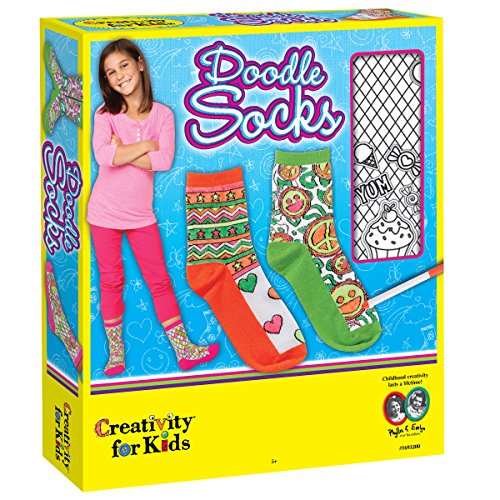 Product Cover Creativity for Kids Doodle Socks
