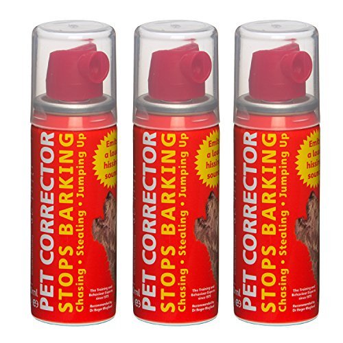 Product Cover Pet Corrector - The Company of Animals - Bad Behavior and Training Aid - Quickly Stops Barking, Jumping, Digging, Chewing - Harmless and Safe- 30ml, Pack of 3