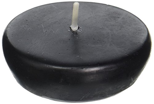 Product Cover Zest Candle 24-Piece Floating Candles, 2.25-Inch, Black