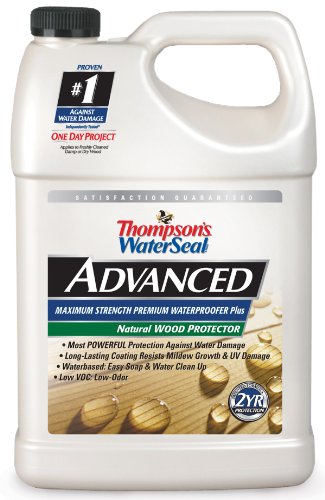 Product Cover Thompsons WaterSeal TH.A21711-16 Advanced Natural Wood Protector, gallon