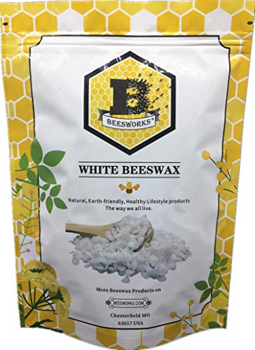 Product Cover 1-lb Pure White BEESWAX Pellets-100% Pure