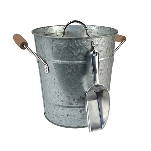Product Cover Artland Masonware Ice Bucket with Scoop, Galvanized, Metal