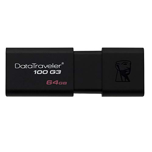 Product Cover Kingston Digital 64GB 100 G3 USB 3.0 DataTraveler (DT100G3/64GB)