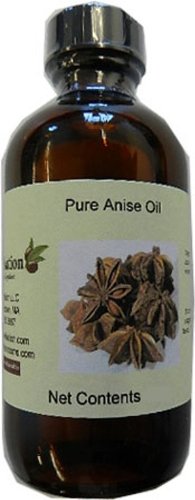 Product Cover Pure Anise Oil by OliveNation - Use for Delicious Hard Candy, Chocolates and More - Size of 4 oz
