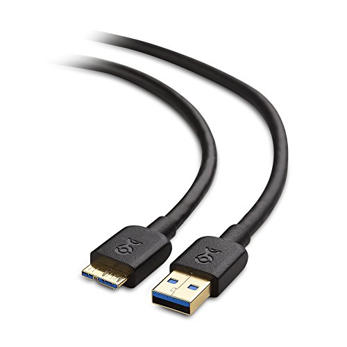 Product Cover Cable Matters Micro USB 3.0 Cable (USB to USB Micro B Cable) in Black 6 Feet